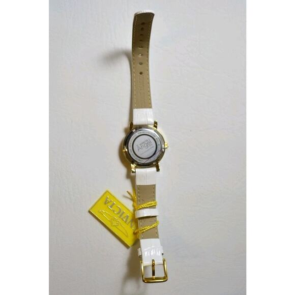 Invicta Women\'s 22483 Angel Analog Display Quartz Watch White Band main image 4